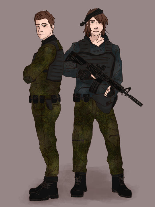 [40$] (fullbody + full colours + cell shading + extra figure)